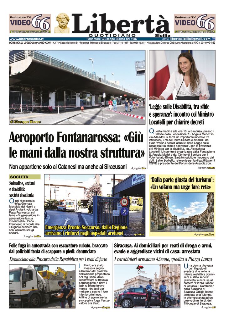 Libertà 23072023 Libertà Sicilia